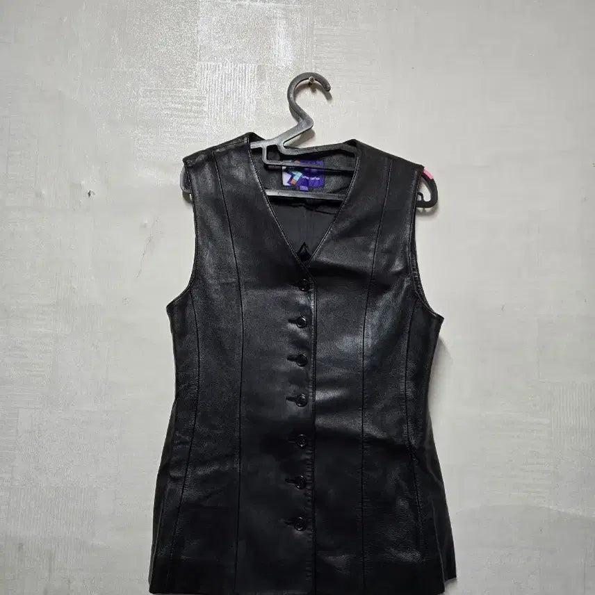[BUNJANG] Vintage Lambskin Vest / 빈티지 양가죽 조끼 85