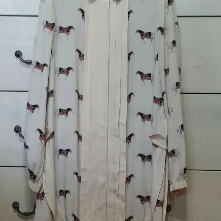[BUNJANG] Long Shirt Blouse / 롱 셔츠 블라우스