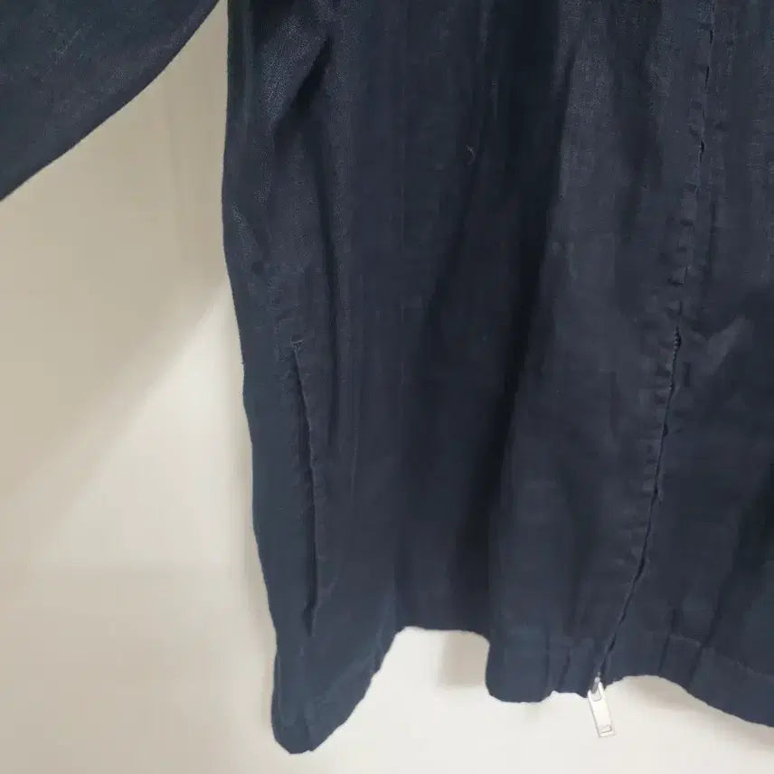 [SOLD OUT] 코스 COS 네이비 헴프 린넨 집업 자켓 XL