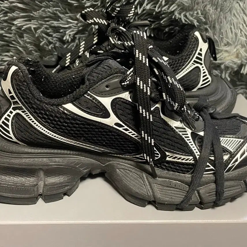 [BUNJANG] Balenciaga 3XL Sneakers / [E39]발렌시아가 블랙 화이트 3xl 스니커즈