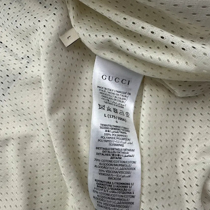 [BUNJANG] 구찌 gucci 나일론 집업 윈드 브레이커 L / 구찌 gucci 나일론 집업 윈드 브레이커 L