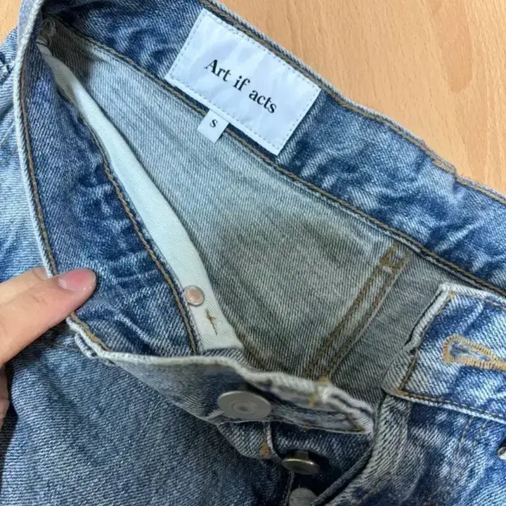 [BUNJANG] ARTIFACTS Regular Denim Pants / 아트이프액츠 레귤러 데님 S