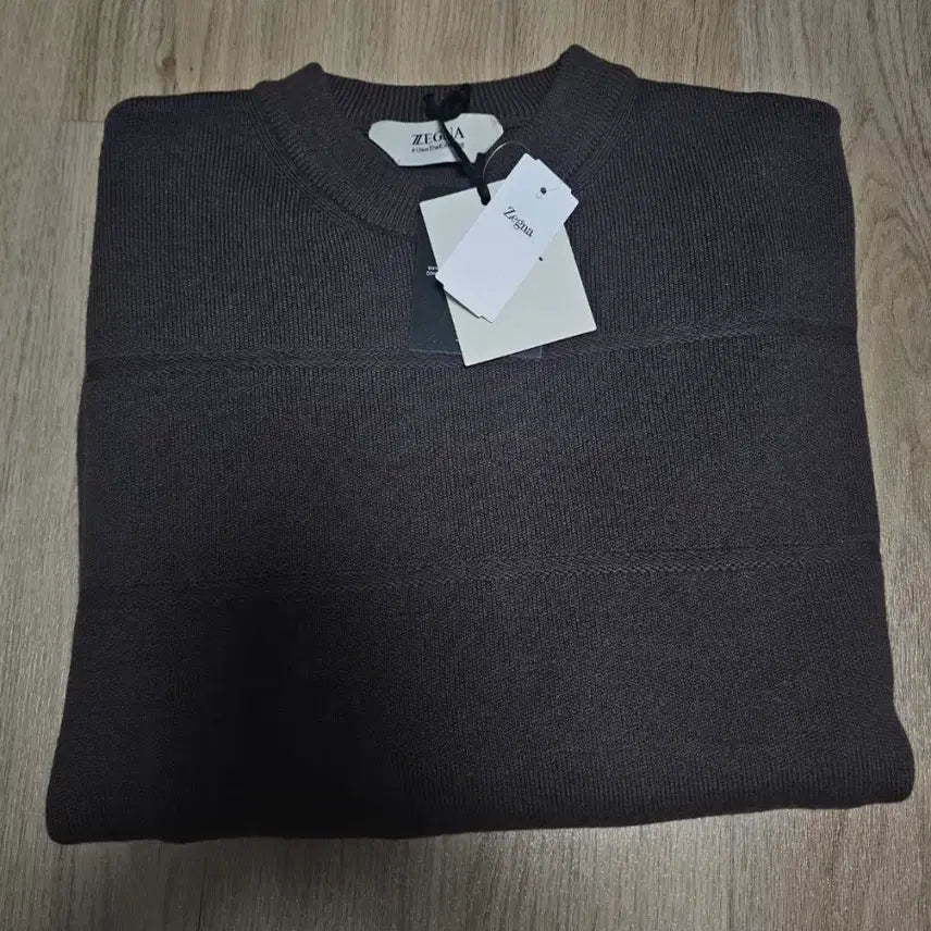 [BUNJANG] Zegna Brown Wool Knit Sweater (M) / 제냐 Zegna 니트 M사이즈 브라운색상 판매합니다.