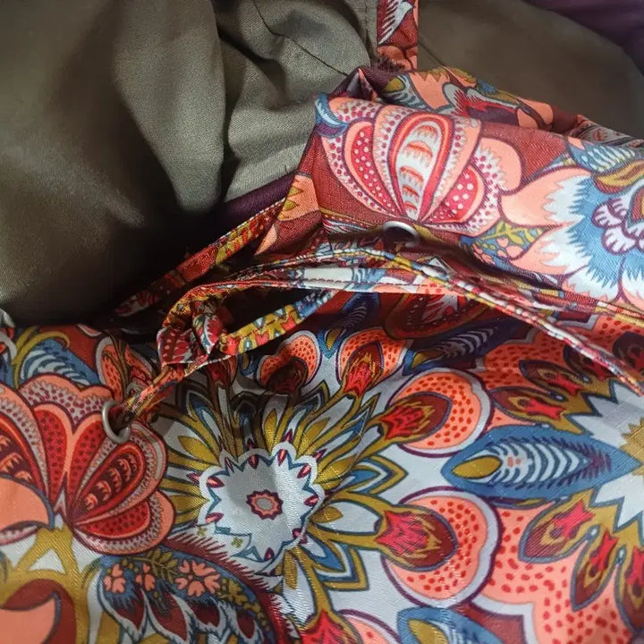 [BUNJANG] Oilly Flower Pattern Backpack Large / Oilly 오일리 플라워 패턴 백팩 라지 상태아주조아요 깨끗합니다