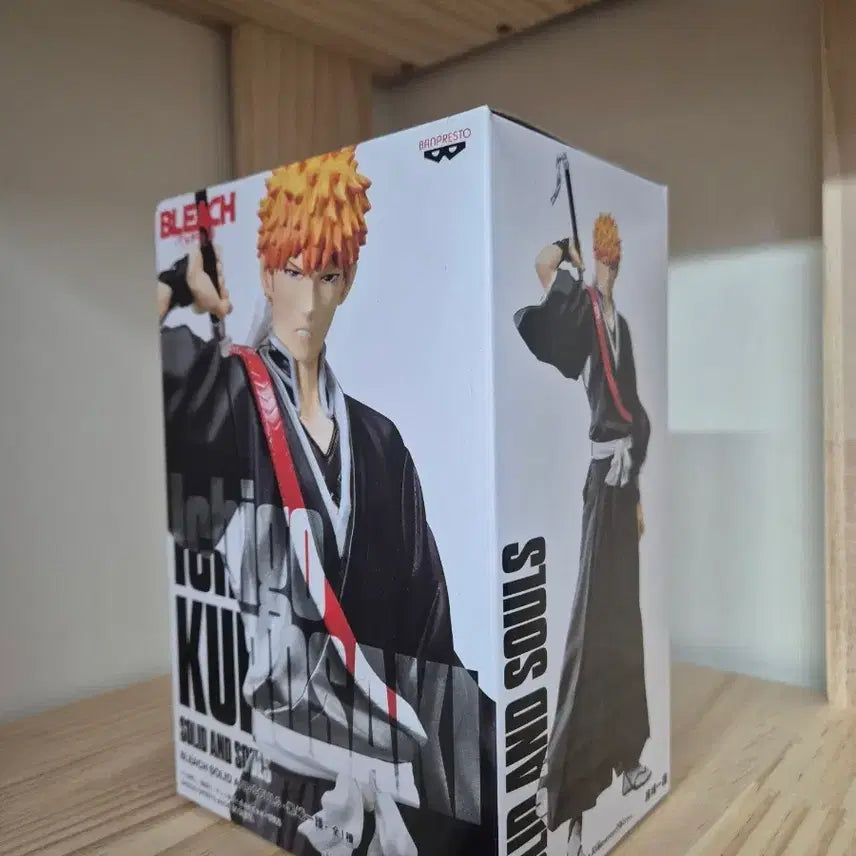 [SOLD OUT] 미개봉 블리치 솔리드앤 소울 쿠로사키 이치고 피규어
