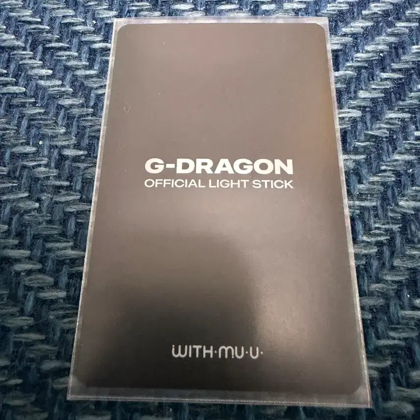 [SOLD OUT] 지디 응원봉 포카 양도