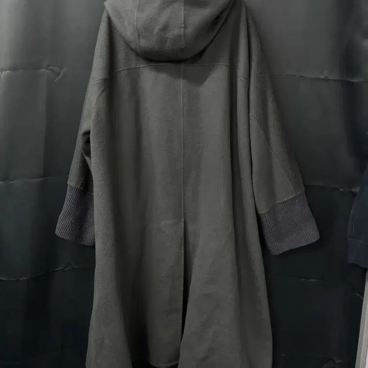 [BUNJANG] System Mohair Hooded Coat / 시스템 정품 모헤어 신형 후드코트