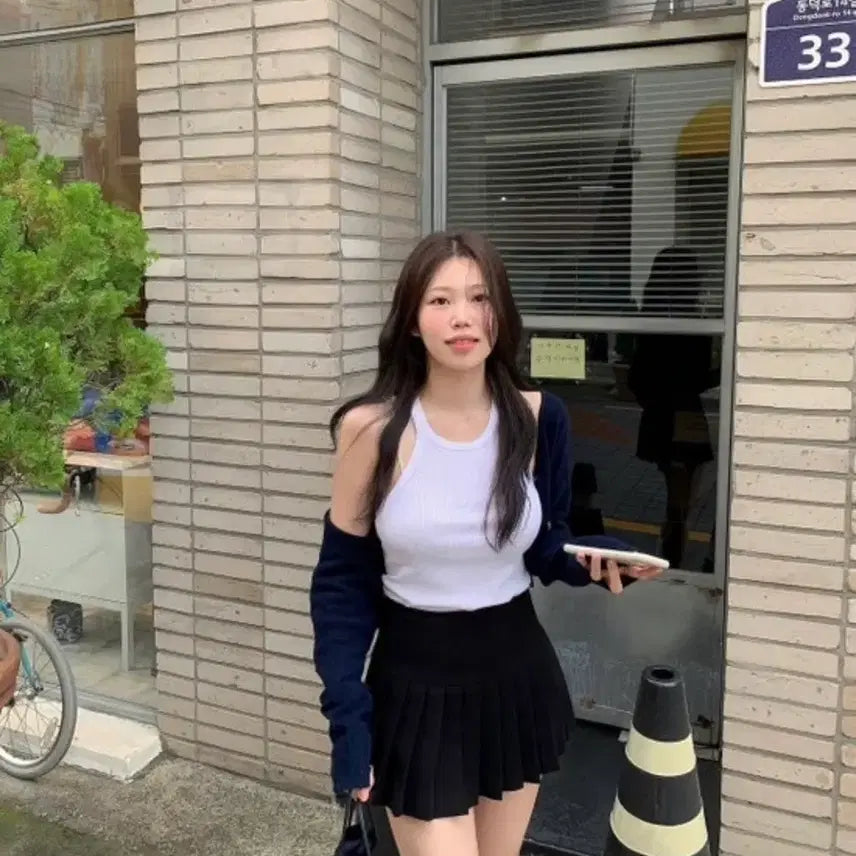 [BUNJANG] Ont Leave Pleated Skirt XS / 온트 리브 플리츠 스커트 xs 르플레인 시예 소버 베르니 온드민 릴리코츠
