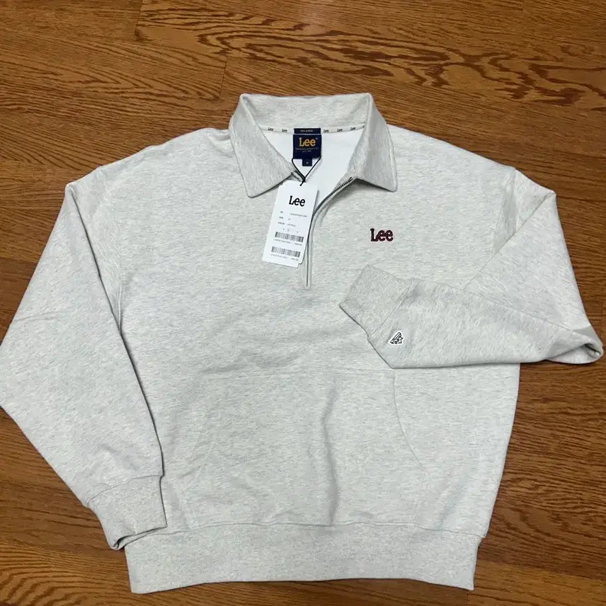 [BUNJANG] Lee Sweatshirt Half Zip Pullover - New Arrival / Lee 리 카라 맨투맨 하프집업 스웻 새상품