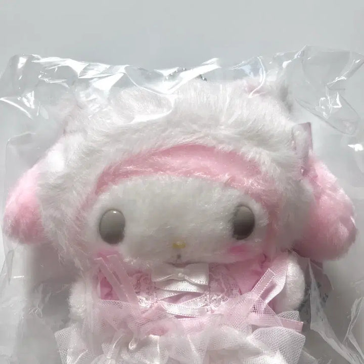 [SOLD OUT] 산리오 마이멜로디 시로네코 발레리나 마스코트 인형 키링