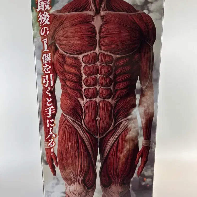 [BUNJANG] Attack on Titan Colossal Titan Unsealed Figure / [미개봉] (택포 37)진격의거인 초대형거인 미개봉 피규어