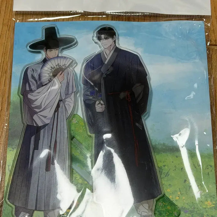 [SOLD OUT] [BUNJANG] Saegugang Mofun Flower Outing Acrylic Stand / 새구강 모펀 꽃나들이 아크릴스탠드