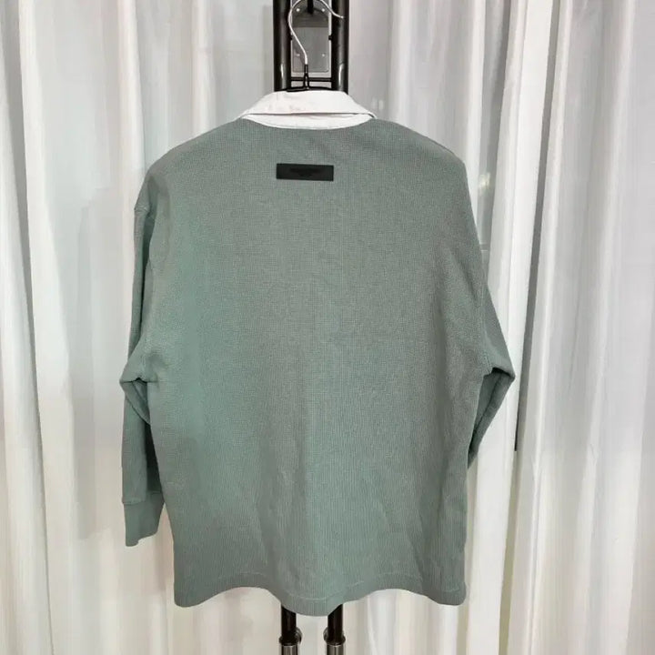 [SOLD OUT] 피어오브갓 에센셜 와플 헨리 럭비 셔츠 여성 s~m