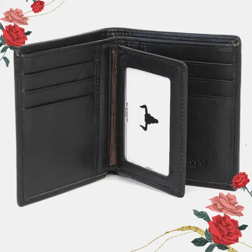[SOLD OUT] P5 A급 고급스러운 남성 가죽 중지갑 판매해요