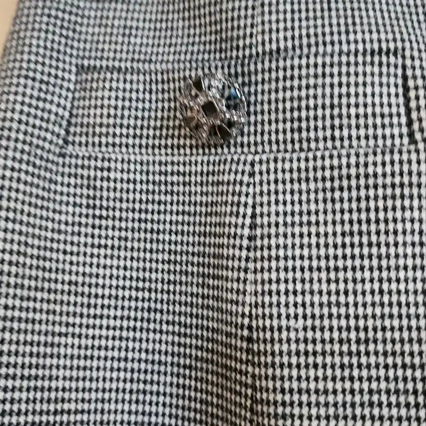 [BUNJANG] JIGOTT Black Check Skirt / JIGOTT 지고트 블랙 체크 스커트 77 팝니다.