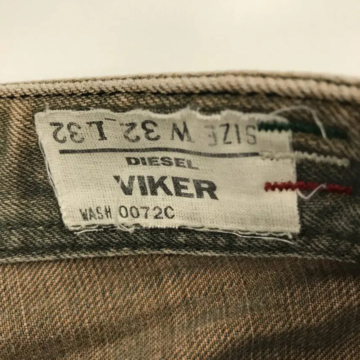 [BUNJANG] DIESEL VIKER Washed Denim Jeans / 디젤 DIESEL 바이커 데님 청바지 [32x32]