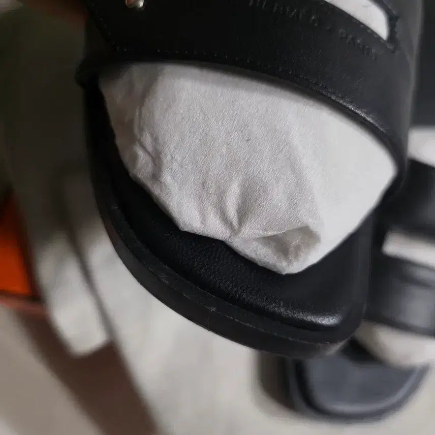 [BUNJANG] Hermès Leather Slides 37.5 / 에르메스 슬리퍼 37.5 사이즈