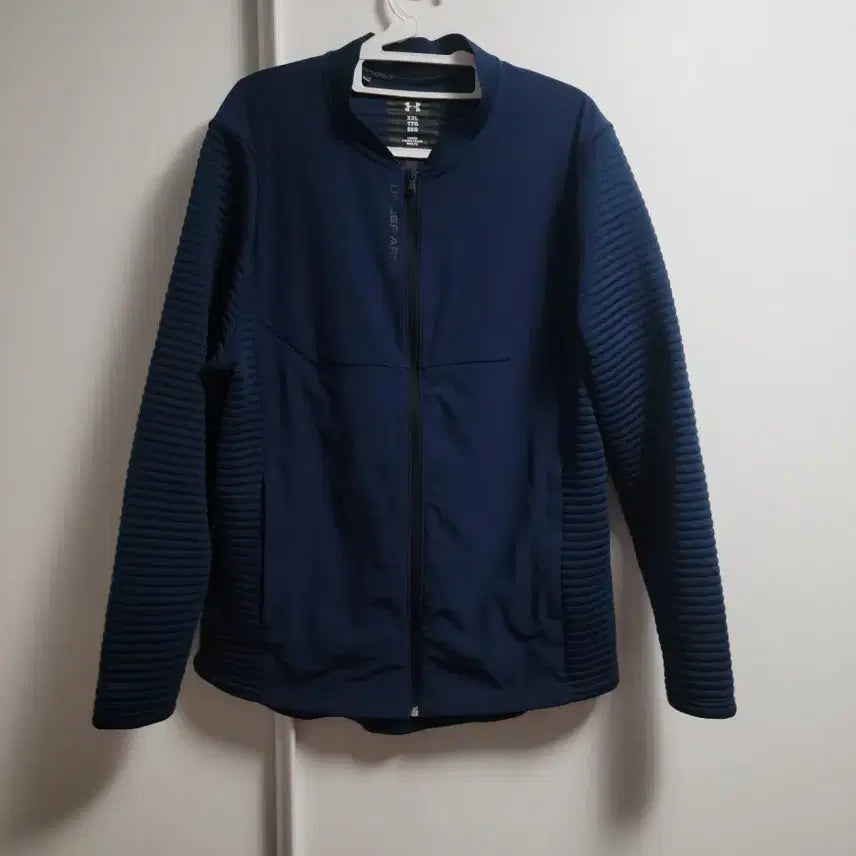 [BUNJANG] Under Armour Navy Warm-up Jacket / 언더아머 네이비 웜업 자켓