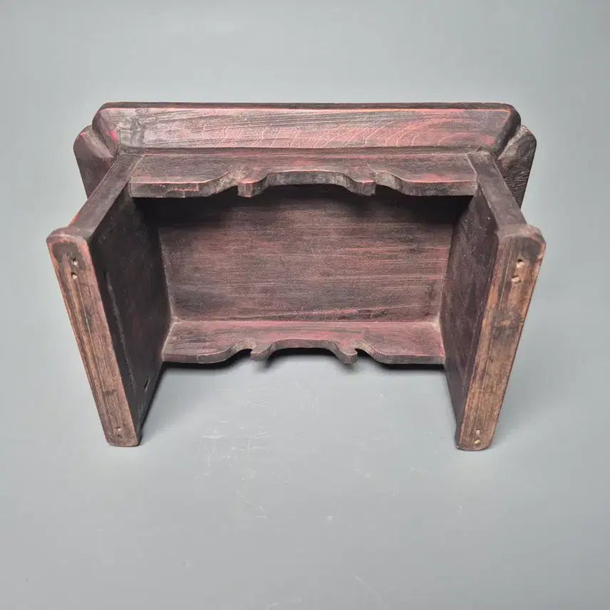 [SOLD OUT] 목제 투호 접문 소반 약상 골동품 수집품 미술품 민속품 고가구