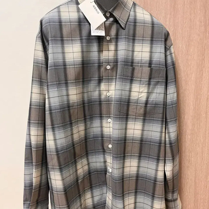 [SOLD OUT] [26SS] SUPER LIGHT WOOL CHECK SHIRT
