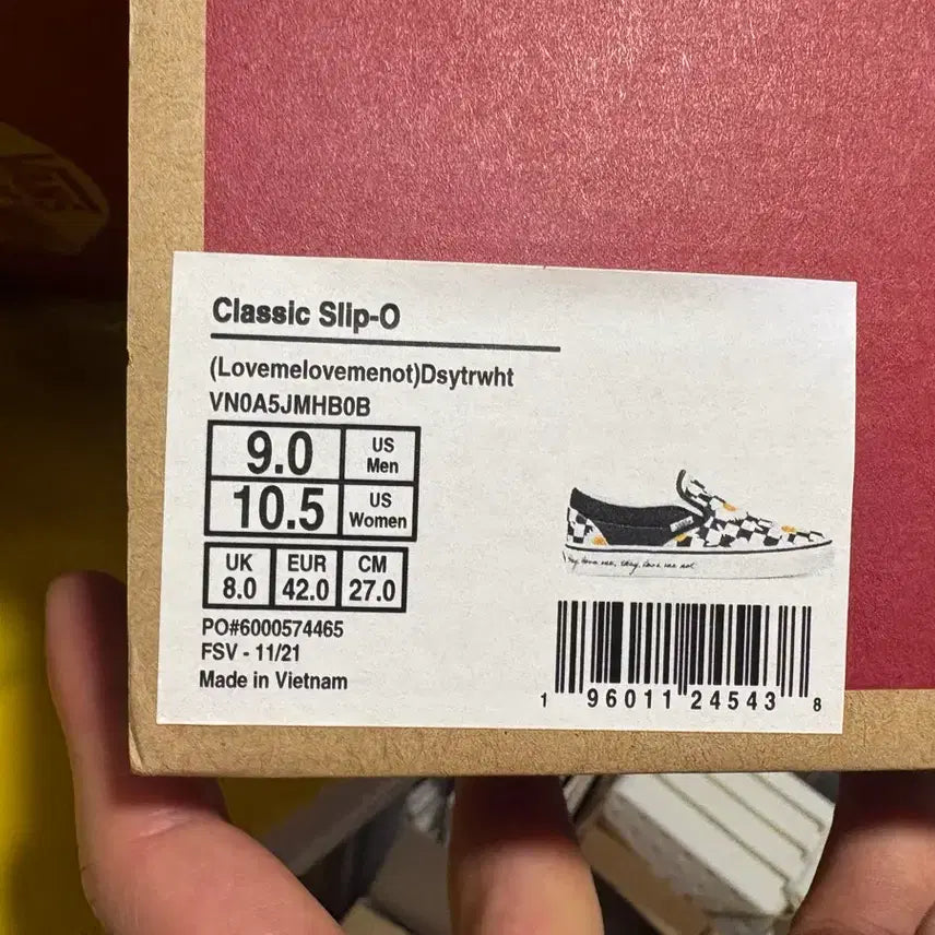 [BUNJANG] VANS 반스 러브미 러브미 낫 슬립온 데이지 / VANS 반스 러브미 러브미 낫 슬립온 데이지