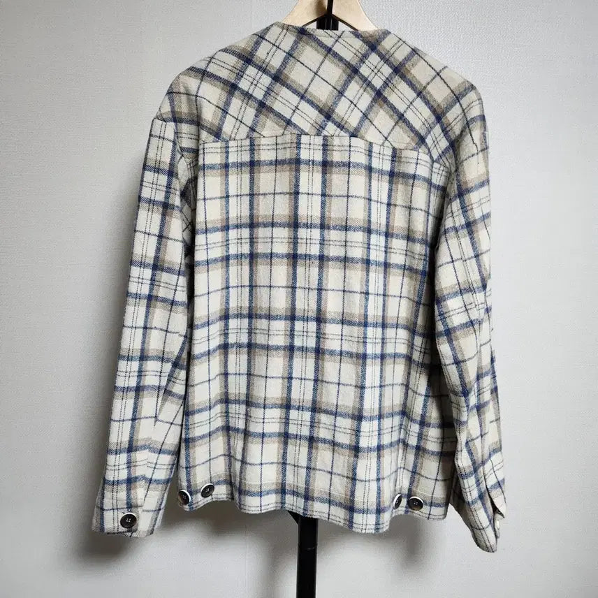 [SOLD OUT] 오버핏 체크 가디건 자켓 새상품