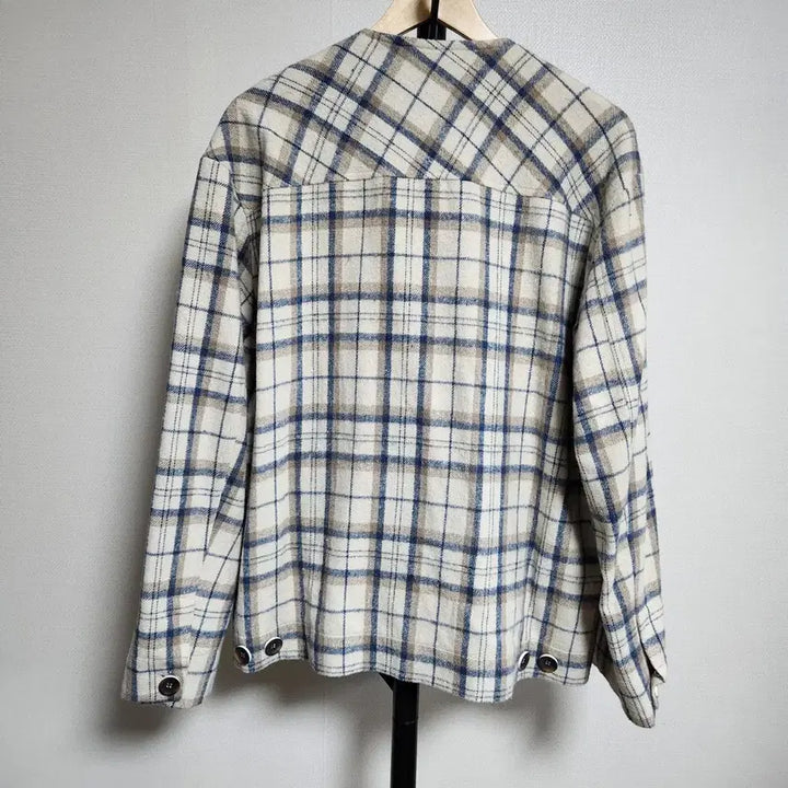 [SOLD OUT] 오버핏 체크 가디건 자켓 새상품
