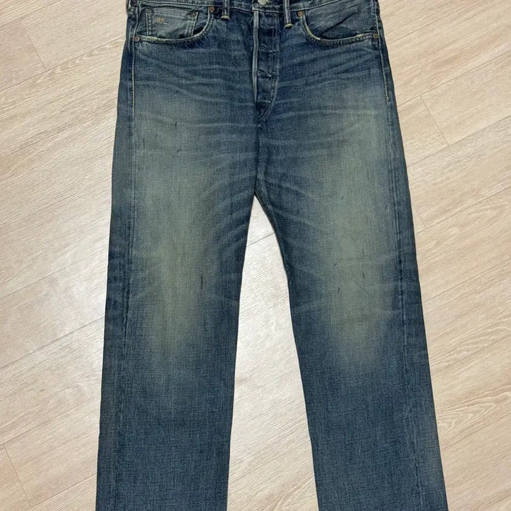 [BUNJANG] RRL Selvedge Denim Jeans / RRL 셔틀 우븐 셀비지 스트레이트 레그 데님 팬츠