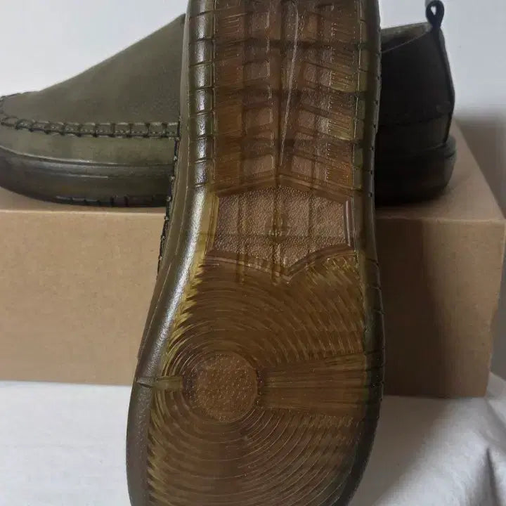 [BUNJANG] Khaki Loafers &amp; Slip-ons / 카키색 로퍼&amp;슬립온((새상품))