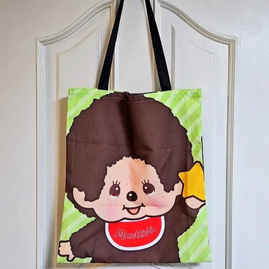 [BUNJANG] Monchhichi Big Size Eco Bag / 몬치치 빅사이즈 에코백 새상품