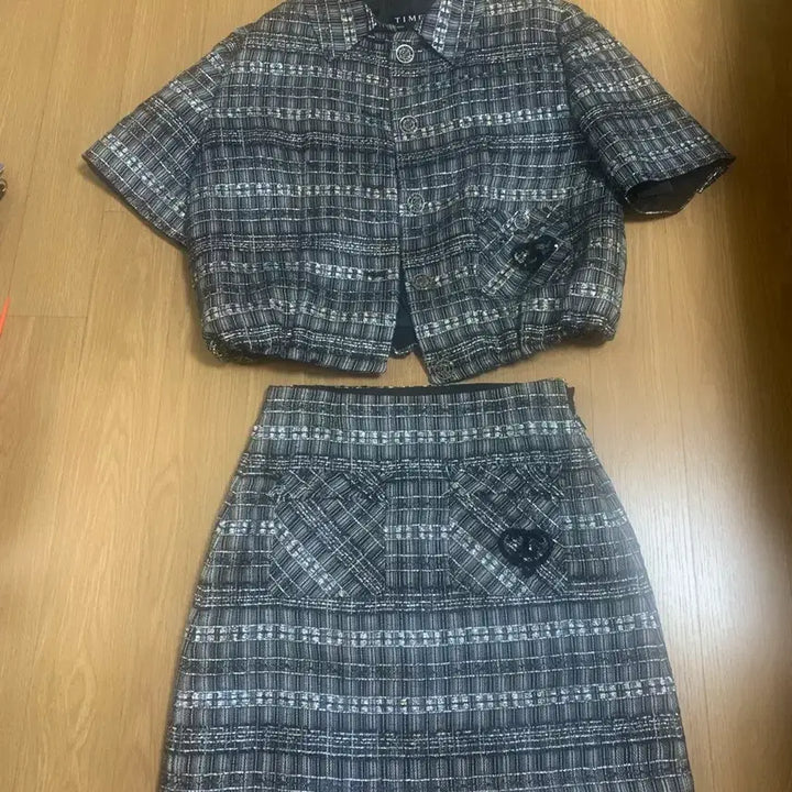 [SOLD OUT] 타임트위드셋업(새싱품)