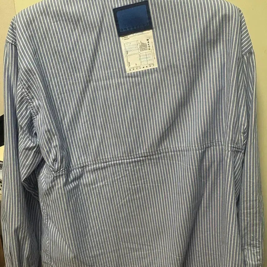 [BUNJANG] Document Back Logo Shirt - Large / 도큐먼트 백로고 셔츠 라지