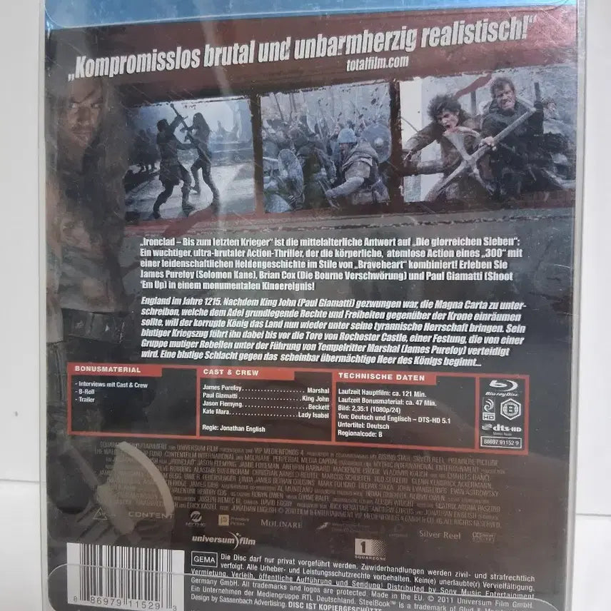 [SOLD OUT] 미개봉아이언클래드 블루레이 DVD스틸북