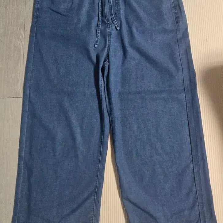 [SOLD OUT] 와이드 밴딩 데님 팬츠