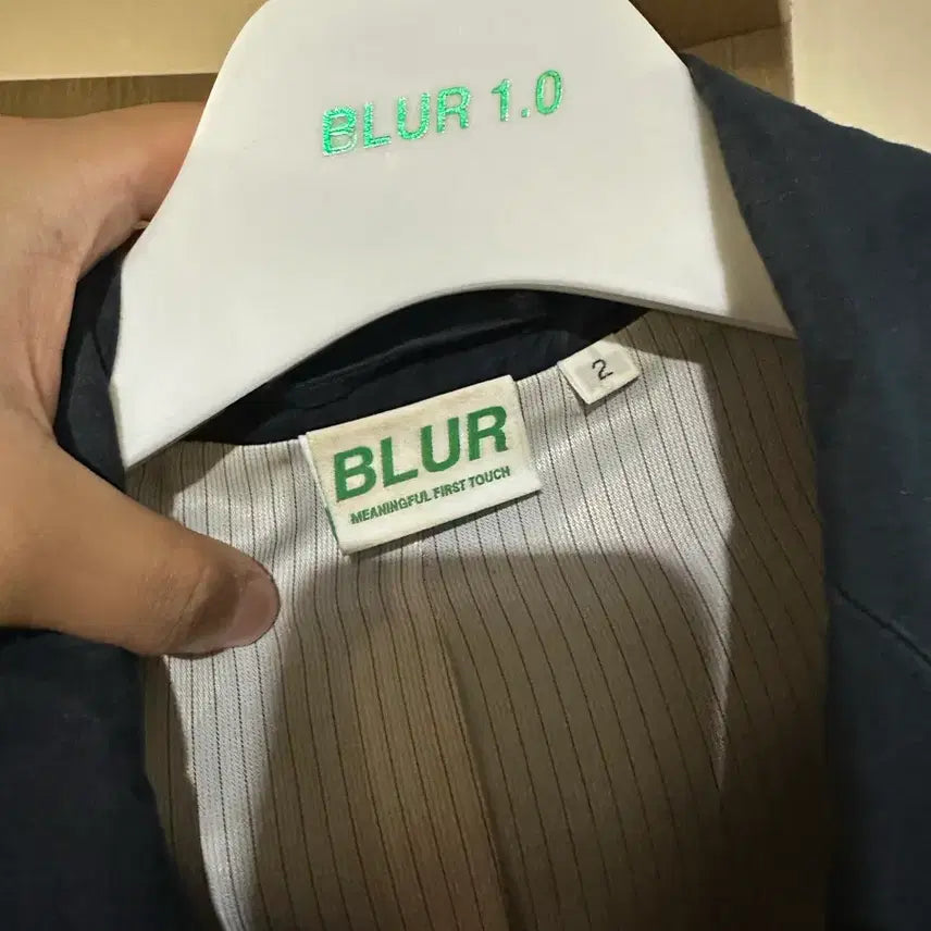 [BUNJANG] BLUR 1.0 Blazer Jacket Navy / [2] BLUR 블러 1.0 블레이저 자켓 네이비
