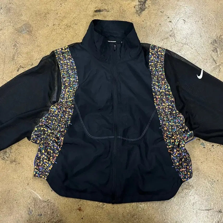 [BUNJANG] Nike Running Black Windbreaker Jacket (Authentic) / [정품/S] 나이키 런닝 블랙 바람막이 자켓