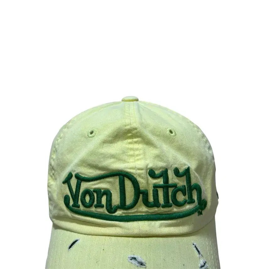 [BUNJANG] Bonderci Yellow Y2K Strap Ball Cap / 본더치 옐로우 y2k 스트랩볼캡