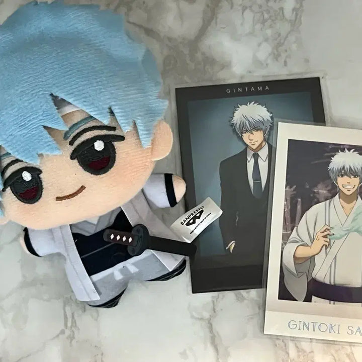 [BUNJANG] Gintama Gintoki White Demon Chibi Plush Bundle / ((7/13까지 이가격))  은혼 긴토키 백야차 치비누이 파샤 일괄