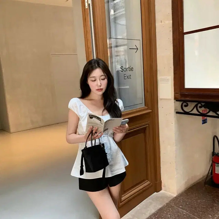 [BUNJANG] Shop Ove Blouse / 샵 오브 shop ove 블라우스