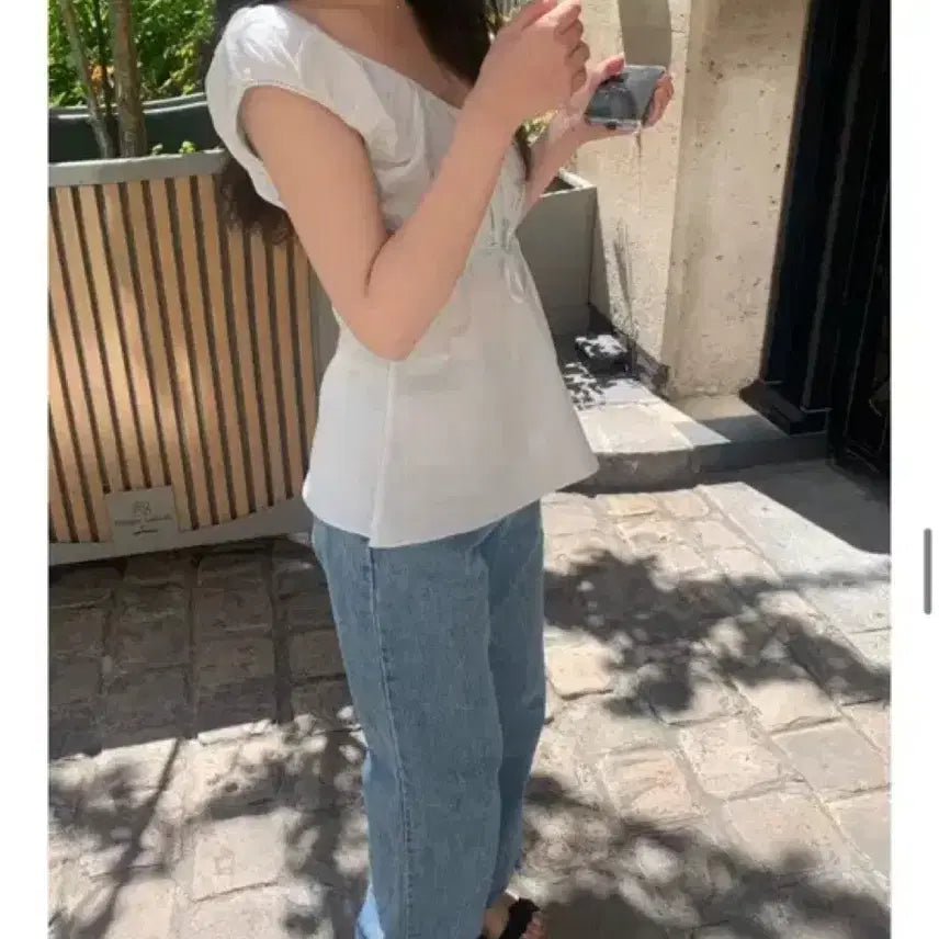 [BUNJANG] Shop Ove Blouse / 샵 오브 shop ove 블라우스