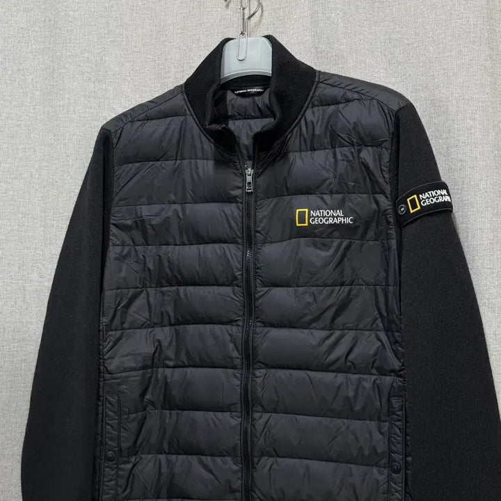 [BUNJANG] National Geographic Black Lightweight Down Jacket / [XL] 내셔널지오그래픽 블랙 경량 다운 자켓점퍼