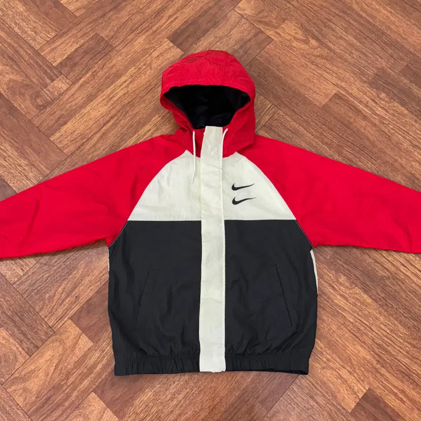 [BUNJANG] Nike Swoosh Big Logo Windbreaker Jacket / L 나이키 스우시 빅로고 바람막이 자켓