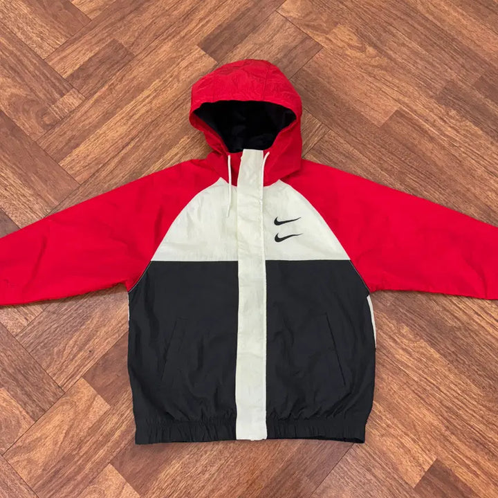 [BUNJANG] Nike Swoosh Big Logo Windbreaker Jacket / L 나이키 스우시 빅로고 바람막이 자켓