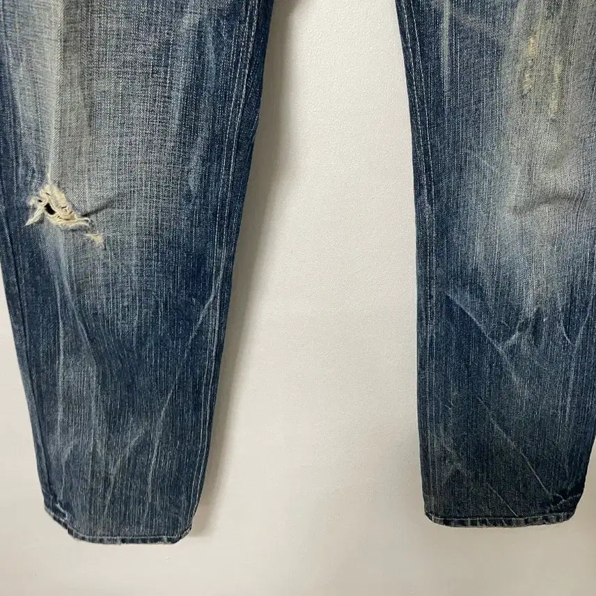 [BUNJANG] DOHC 34 Wash Denim Jeans / 34 DOHC 워싱 데님 청바지 정품