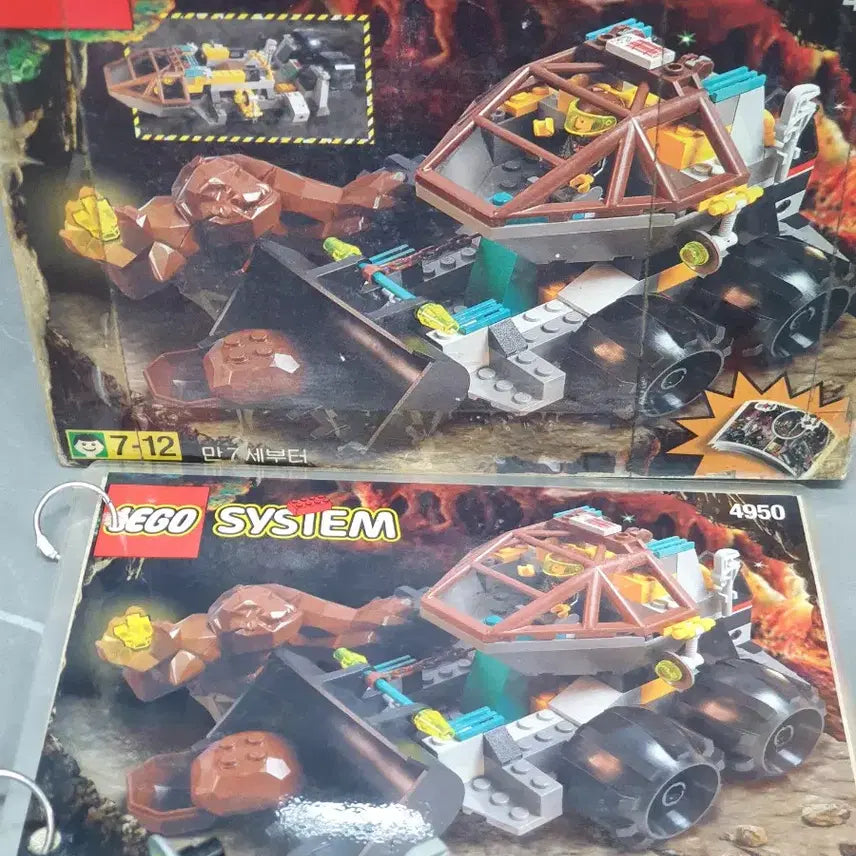 [BUNJANG] Lego Rock Raiders Rock Monster Set / 올드 레고 4950 락 레이더스 락몬스터 풀박스/1999년
