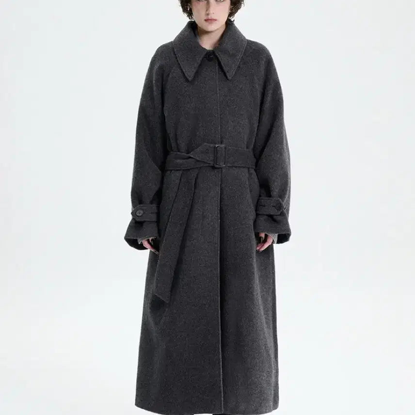 [SOLD OUT] 트리밍버드 traum long coat gray