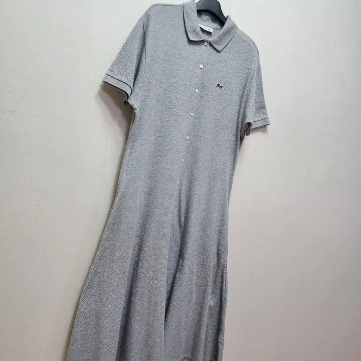 [SOLD OUT] 라코스테 전체오픈 셔츠 롱원피스
