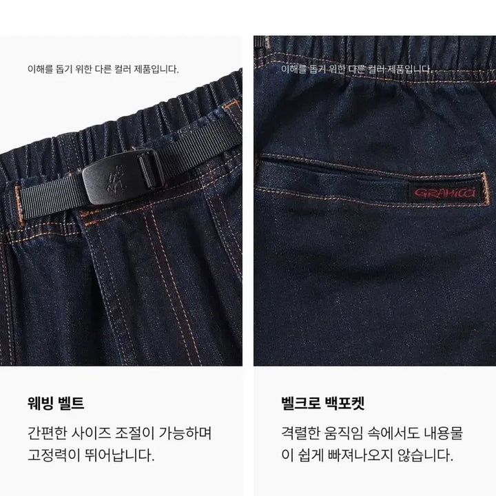 [BUNJANG] Gramicci Pants Dark Indigo M / 그라미치 팬츠 다크인디고 M