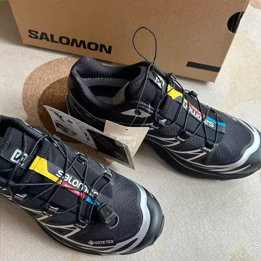 [SOLD OUT] 살로몬 XT-6 고어텍스 블랙 실버 270mm
