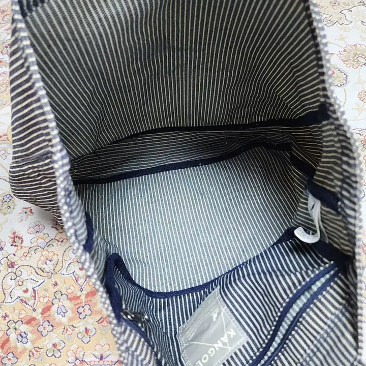 [BUNJANG] Kangol Stripe Eco Bag / 캉골 스트라이프 에코백 가방